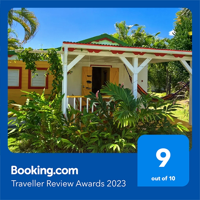 Booking Awards 2023 - Gite Zandolikoko Guadeloupe