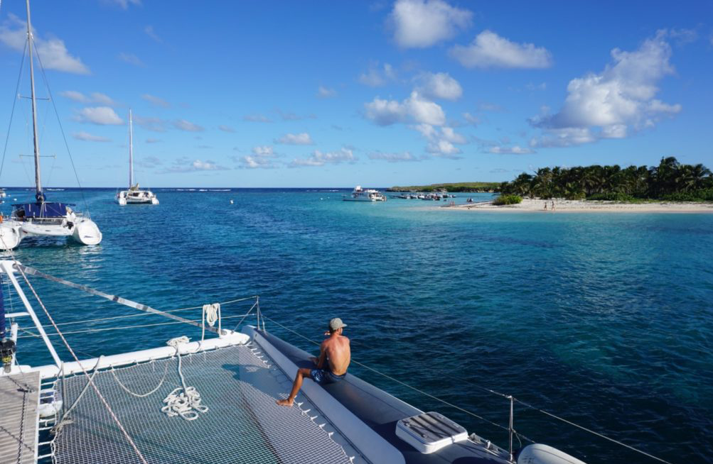 Catamaran-Uhaina  Petite Terre Guadeloupe